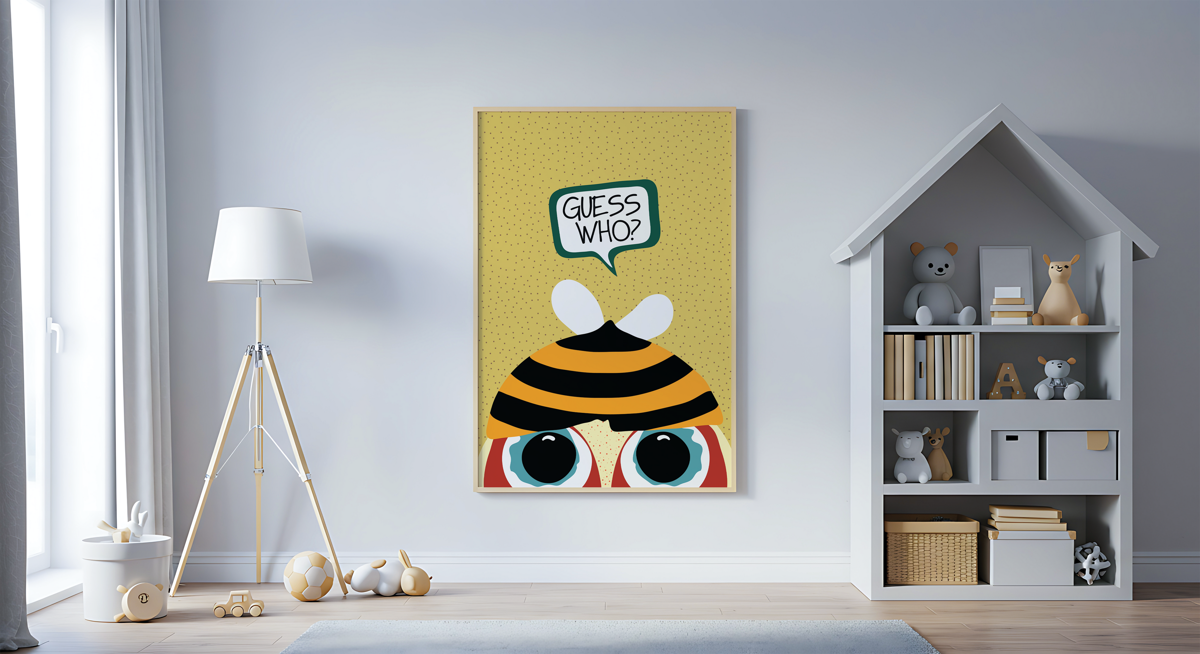 Guess Who 1.0 Printable Wall Art Kids