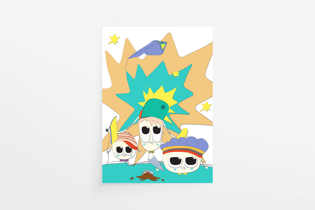 Grumps Printable Wall Art, Kids Bedroom & Nursery / Digital Download