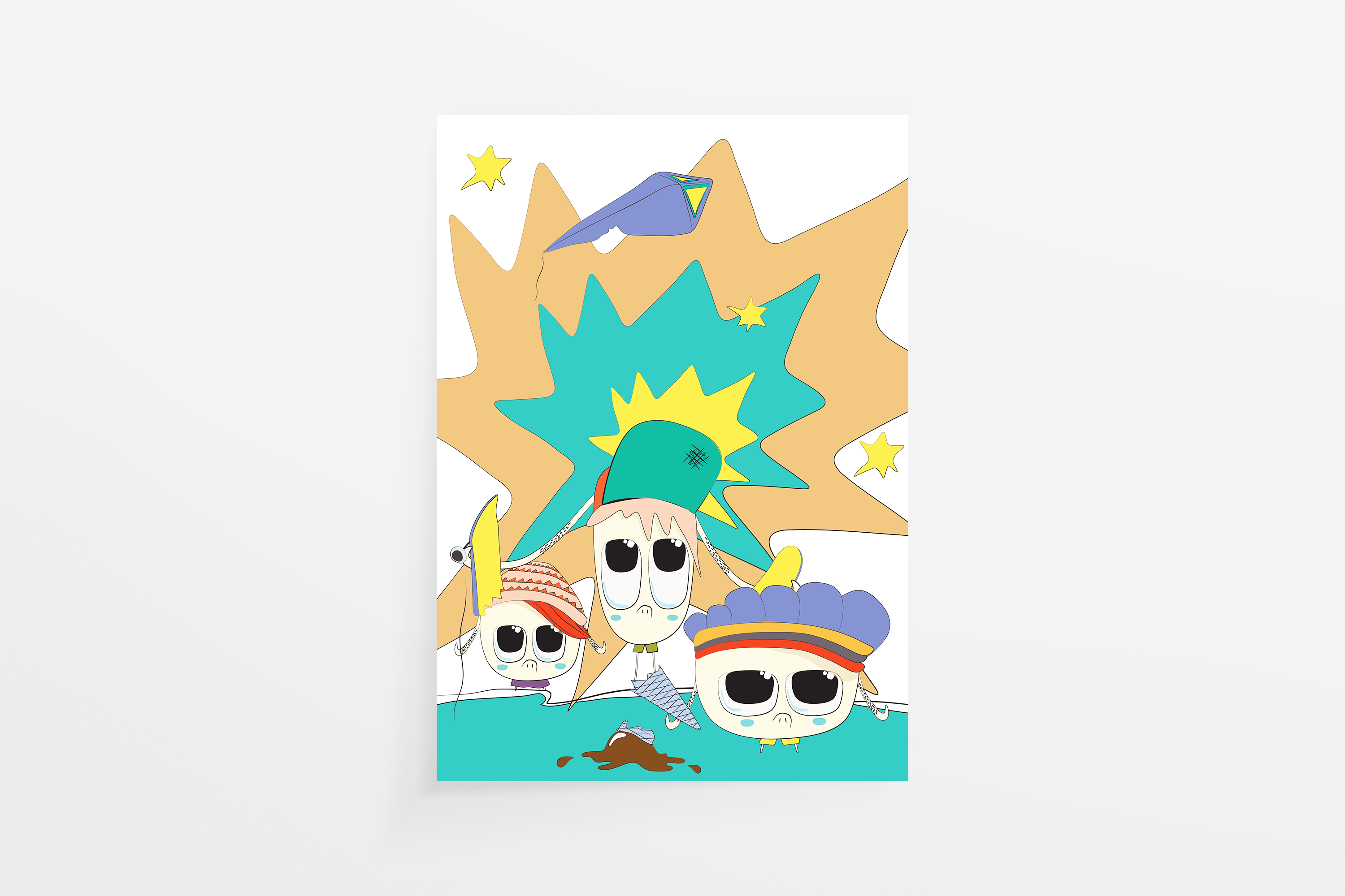 Grumps Printable Wall Art, Kids Bedroom & Nursery / Digital Download