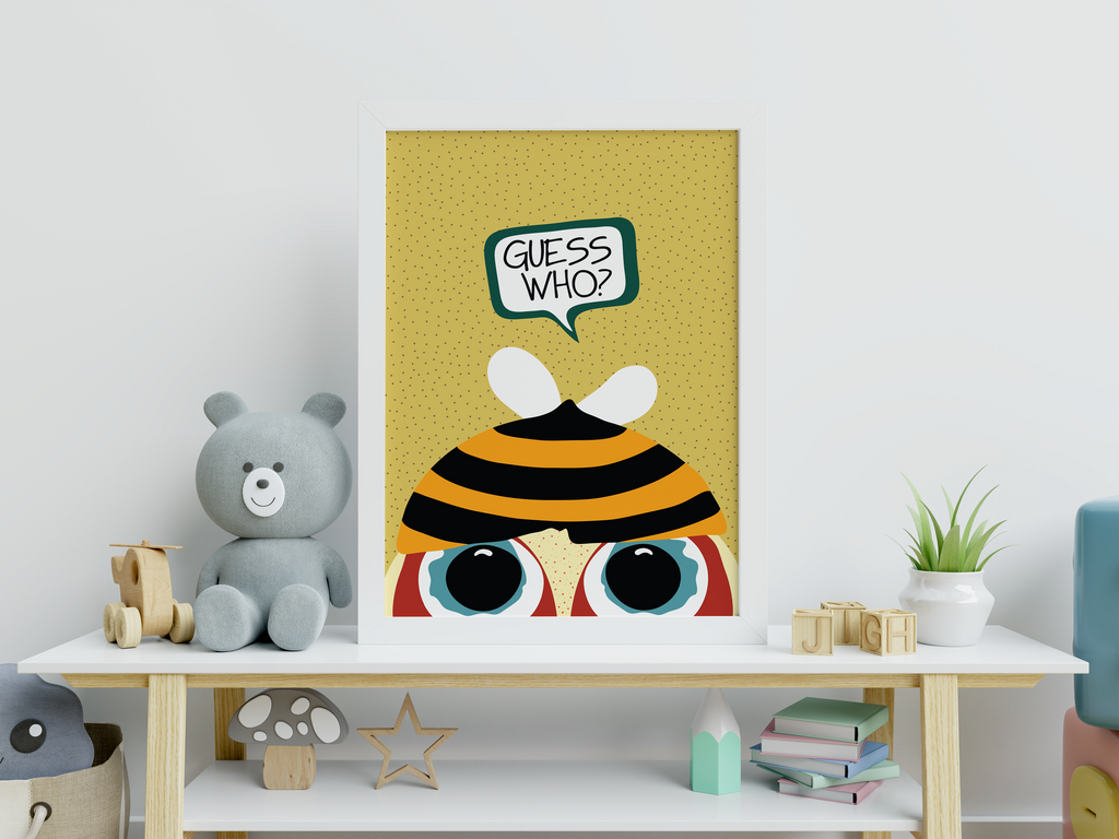 Guess Who 1.0 Printable Wall Art Kids