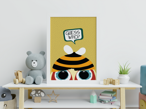 Guess Who 1.0 Printable Wall Art Kids