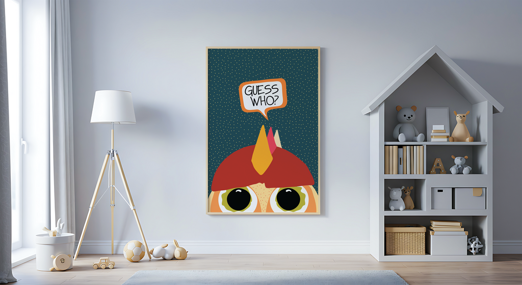 Guess Who 2.0 Printable Wall Art Kids